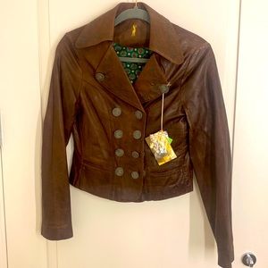 Amazing traditional German leather coat